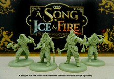 A Song Of Ice And Fire Figurines Raiders + Leader (Free Folk Starter Set) 