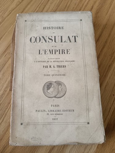 Livre histoire consulat et - livre,