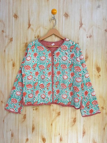 Veste matelassée imprimée - veste,