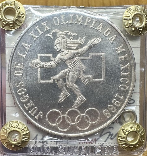 Mexique pesos 1968 xix - mexique,