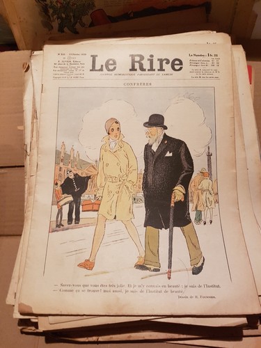 Rire revue ancien - le,