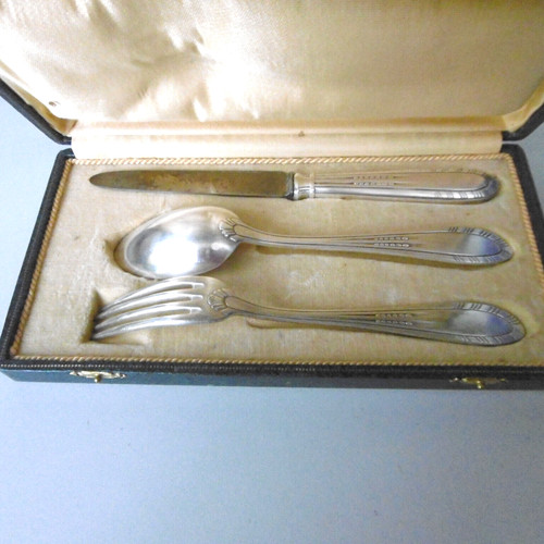 Coffret naissance metal - de,