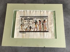 PEINTURE PAPYRUS Scène Du