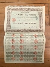 RARE => TRAMWAYS d'ARCACHON (33) (L)