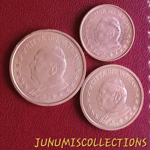 Monnaie vatican 5 - 1/2/5, cent