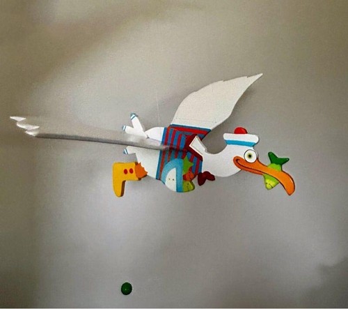 Suspension mouette oiseau - suspension,