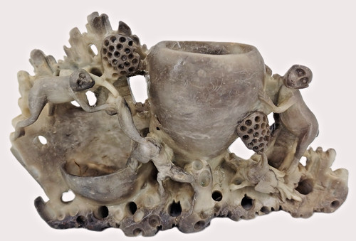Vase pierre savon lard - pierre,