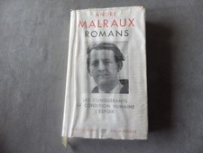LA PLÉIADE    André MALRAUX  Romans 1947