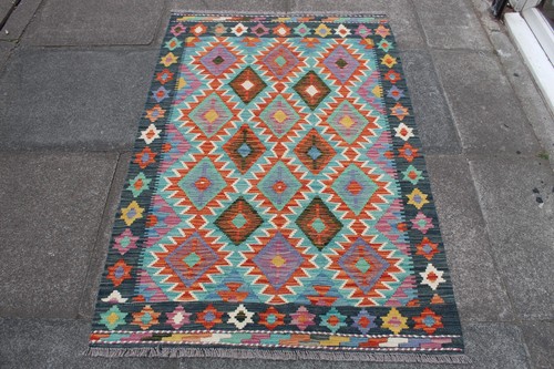 Tapis kilim oriental vintage - kilim,