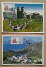 Cartes 1er Jour 2002 Flamme N.D de la Salette Haut Lieu Pélérinage Corps La Sa..