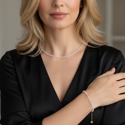 Parure collier minimaliste - parure,
