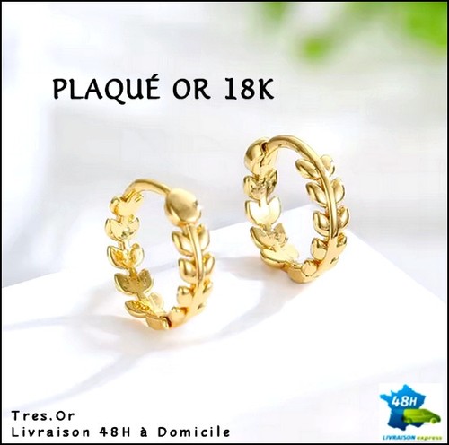 Plaqué 18k petites - 18k,