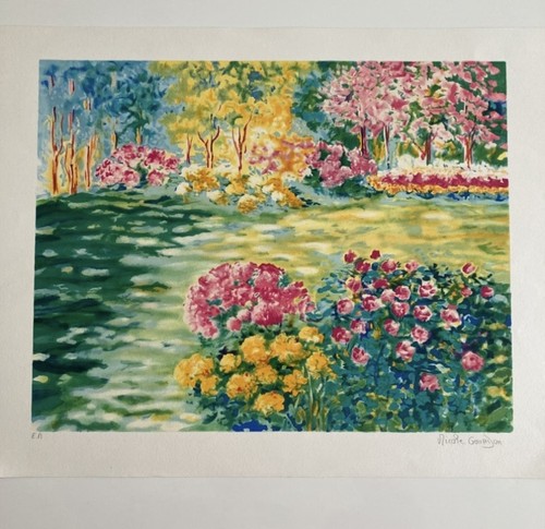 Lithographie signée au - lithographie,