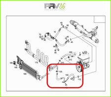 Tuyau Direction Assistée MERCEDES Classe C III Break C220 Cdi S204 / A2044606924