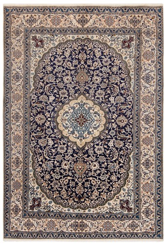 Tapis persan noué main - noué, la