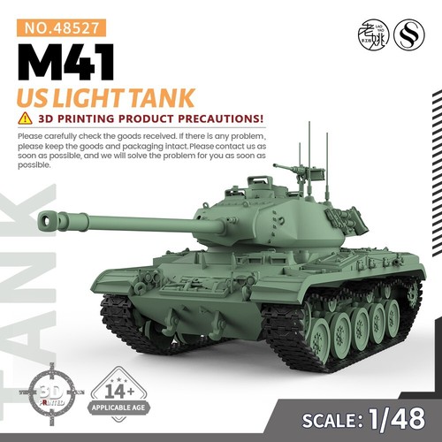 Model kit us m41 - m41, light