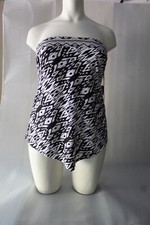 NEUF : Maillot bain MIRACLESUIT HANKINI (sans culotte) noir et blanc F 42