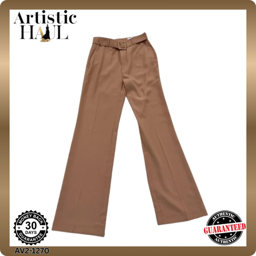 Jean denim taille haute - en,