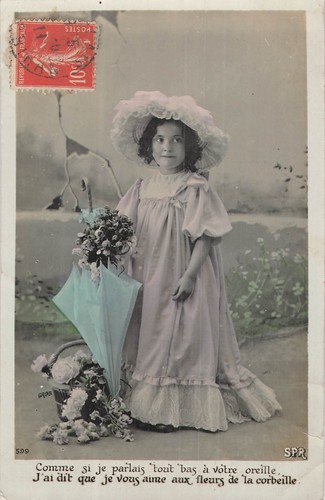 Petite fille chapeau - petite,