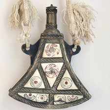 Poire à Poudre en Laiton et