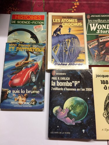 Lot livres science - de, « 