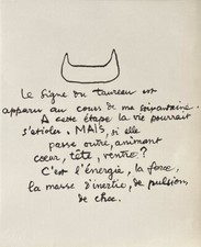 Le Corbusier (1887-1965) - Entre-Deux  Lithographie originale sur vélin 1964