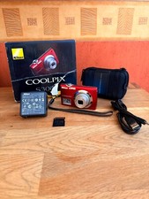 appareil photo numérique caméra vintage nikon s3000 rouge très bon état