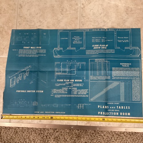 Plans and tables for - plans, idea
