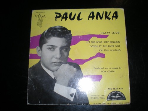 Vinyle paul anka - ep,