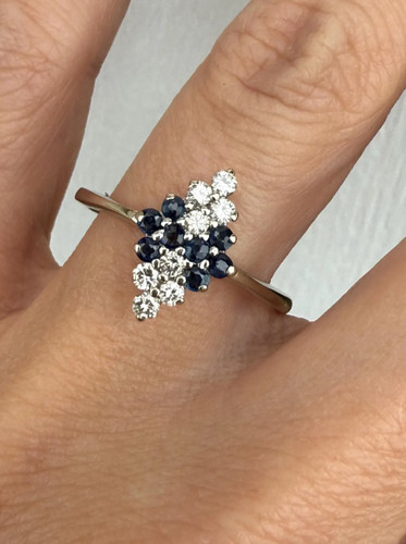 Bague cocktail vintage