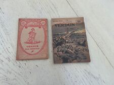 LOT  2 VERDUN. COLLECTION PATRIE. VILLE IMMORTELLE. LIVRES ROSES.