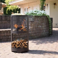 RedFire Foyer Acier Noir Mat