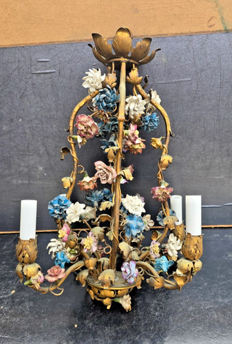 Lustre bronze laiton doré - bronze,
