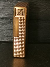 Briquet Dupont plaqué or