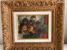 TOBIASSE Théo - Huile sur toile 1965 - Tableau-Art-Peinture-Antiquité-Décoration