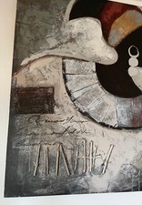 ART AFRICAIN TABLEAU PEINT