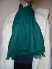 ECHARPE D'HIVER UNI VERT  A