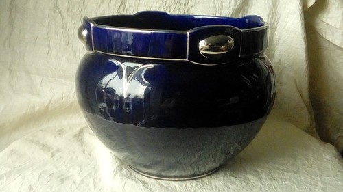 Cache pot faience - pot,