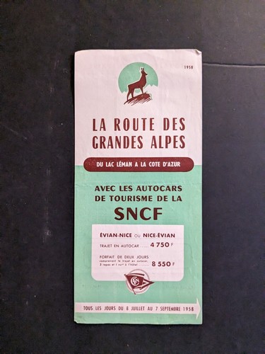 Route des alpes - route, autocar