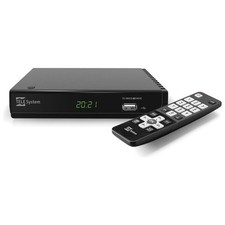 TELE System UNICO T2HEVC/01 Terrestre Full HD Nero