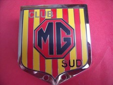 MG club automobile sud Logo Badge Emblème