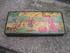 Ancien plumier carton bouilli