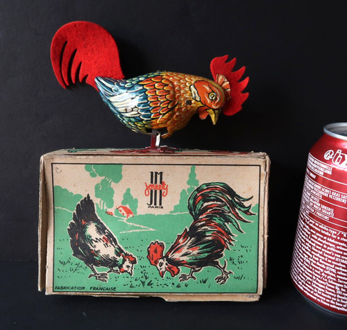 Coq mécanique tole - mécanique, et