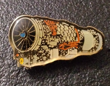 Pin’s Aviation Moteur Avion Snecma Boeing Airbus (1547)