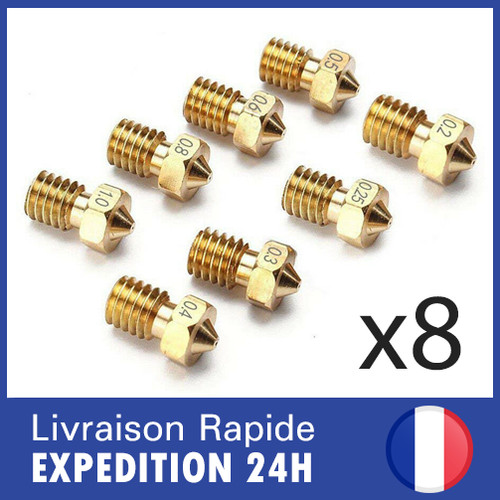 Buse nozzle pour extrudeur - x8,