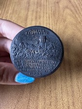 Médaille Allemagne Porcelaine Schloss Montagne