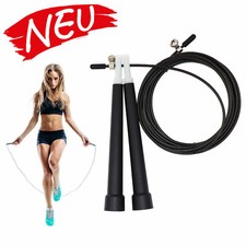 Corde À Sauter Speed Rope 300Cm Réglable Pour Adultes Crossfit Court