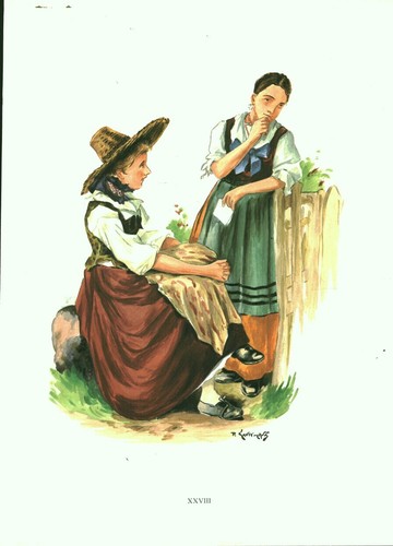 Gravure ancienne alsace 1970 - gravure,