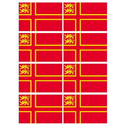 Drapeau normand avec - avec,