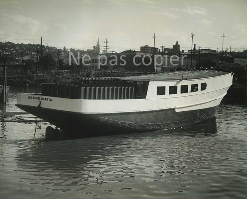 Bateau vers 1960 thonier - bateau,
